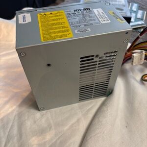 h.i.p. silver internal ATX PC power supply with standard connectors